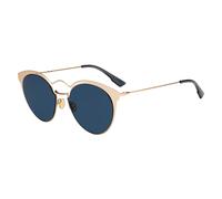 Christian Dior Women’s DIORNEBULA A9 000 54 Sunglasses, Gold (Rose Gold/Bl Blue)