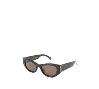 Gucci GG2044SA 002 Woman Sunglasses Acetate Havana Brown Cat Eye