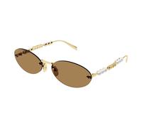 Sunglasses - female - Gucci - Sunglasses - Yellow - 62 MM - Accessories 62 MM
