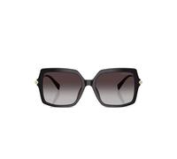 Michael Kors MK2247U QUOGUE 30058G Woman Sunglasses Acetate Black Grey Squared Normal Shaded