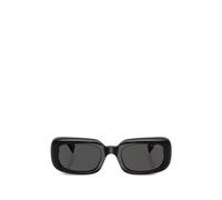 Miu Miu MU B13S 16K08Z Woman Sunglasses Acetate Black Grey Squared Normal