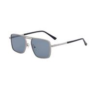Sunglasses For Men, Metal Frames, Simple Double Bridge Outdoor Punk Uv400(C10)