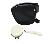 Sunglasses for Wearing Over Glasses, UV Protection Folding Sunglasses, Stylish Glasses for Outdoor, Driving, Travel, Cycling, Fishing, Hiking for Men and Women, black, Siehe Beschreibung