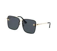Sunglasses for Womens Little Bee Design Fashion Vintage Square Sunglasses with UV400 Protection