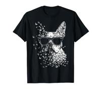 Sunglasses Graphic Boston Terrier Dog Dad T-Shirt