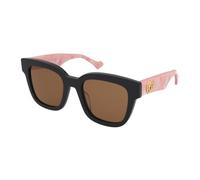 Gucci Woman Sunglass GG0998S - Frame color: Black, Lens color: Brown