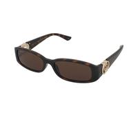 Gucci GG1661S 002 Woman Sunglasses Injected Havana Brown Squared