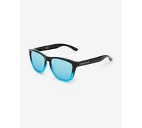 Sunglasses Hawkers Polarized Fusion One black blue with blue mirrored lenses