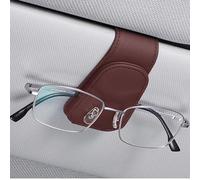 Sunglasses Holder Car Sun Visor, for Dacia Dokker/Duster Van/Logan MCV Fiskal Stepway/Nova/SupeRNova/Sandero Eyeglasses Hanger Ticket Card Clip Durable Eyeglass Case Clip Car Visor Accessories