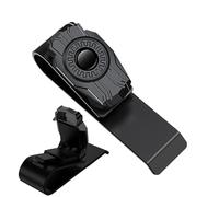 Sunglasses Holder for Visor, Combo Card Holder and Glasses Case - Interior Accessory Anti-Scratch Versatile for Cars and Utilities - Ideal for Daily Journeys,