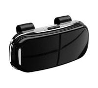 Sunglasses Holder - Sun Visor Organizer For Car | Abs Synthetic With Compact Design, Easy Access Glasses Compartment, Ideal For Travel, Road Trip, Sedan, Truck, 7.28x3.15x1.57 Inches