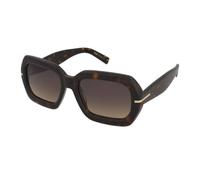 Boss Women's Rectangular Round Sunglasses 54 cm Brown