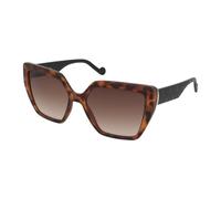 Liu·jo 757s Woman Sunglasses Brown Tortoise Woman