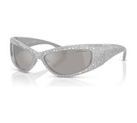 Sunglasses, Mask shape, SK6027, Silver Tone