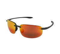 Maui Jim - Ho'okipa Xlarge Noir Mat Hawaii Lava MauiPure - Sunglasses