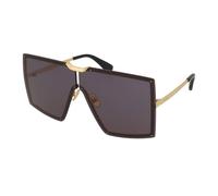Max Mara Woman MM0117 30A Sunglasses Metal Gold Smoke Mask Normal