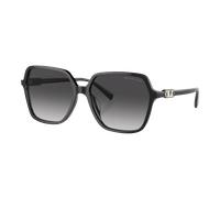 Michael Kors Woman MK2196U JASPER 30058G Sunglasses Acetate Black Grey Squared Normal Shaded