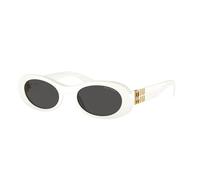 Miu Miu MU06ZS Womens White Ivory Sunglasses