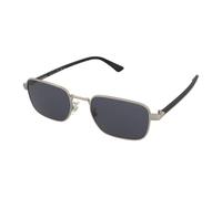 Montblanc , Silver Blue Sunglasses Stylish Model ,Gray male, Sizes: 53 MM