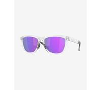 Oakley Frogskins Range Sunglasses Clear Prizm Violet/CAT3 Men,Women