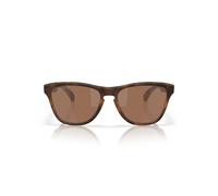 Oakley Frogskins S Glasses Polished Clear with Prizm Sapphire Lenses
