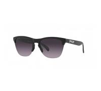 Oakley Frogskins Lite Glasses Matte Black with Prizm Grey Gradient Lenses
