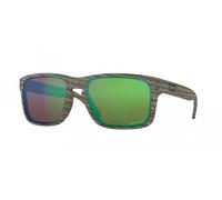 Sunglasses Oakley OO9102 HOLBROOK 9102J8 square brown green prizm
