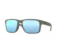 Oakley Man OO9102 HOLBROOK 9102J9 Sunglasses O_matter Grey Blue Squared Polarized Prizm
