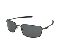 Oakley Squared Wire Polarized Sunglasses Black Grey Polarized/CAT3