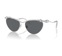 Sunglasses, Oval shape, SK7017, Silver Tone