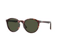 Persol Man PO3171S 24/31 Sunglasses Acetate Turtle Green Pantos Normal