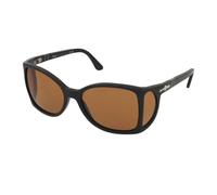 Persol Man PO0005 95/53 Sunglasses Acetate Black Yellow Squared Normal