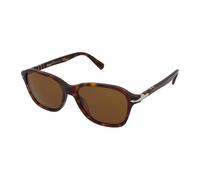 Persol Unisex Sunglass PO3244S - Frame color: Havana, Lens color: Brown