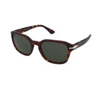 Persol PO3305S 24/31 54 Havana Brown / Green Lens (24/31) Sunglasses