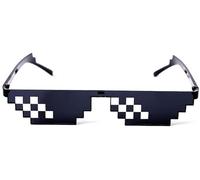 Sunglasses Pixelated Mosaic Glasses Party Glasses MLG Shades Multicoloured