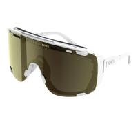 Poc Devour Glacial Sunglasses Clear Clarity Universal / Sunny Gold/CAT2