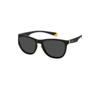 Sunglasses - POLAROID - PLD 2133S - Color 71C BLACK YELLOW - Square frame - Category 3 protection