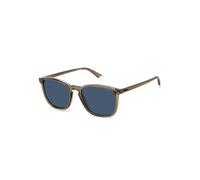 Sunglasses - POLAROID - PLD 4139/S - Square - BROWN/GREY BLUE - UV Protection 3