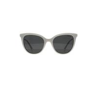 Sunglasses - POLAROID - PLD 4184/S/X - White frame - Gray polarized lenses - Square shape