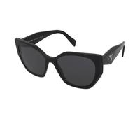 Prada Sunglasses PR 19ZS 1AB5S0 Black Dark gray Woman