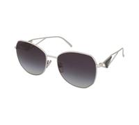 Prada Woman Prada PR 57YS 1BC5D1 Sunglasses Steel Silver Grey Geometric Normal Shaded