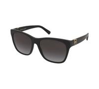 Ralph Lauren Woman RL8212 THE RICKY II 50018G Sunglasses Acetate Black Grey Squared Normal Shaded