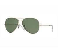 Ray-Ban Sunglasses Aviator 3025 001 Gold Green 62mm