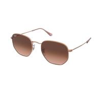 Sunglasses Ray-Ban Hexagonal Flat Lenses RB3548N 9069A5 21 48 140 Größe: 51