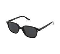 Ray - Ban RJ9093S JUNIOR LEONARD 100/71 Kid Sunglasses Injected Black Green Squared Normal