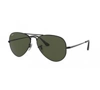 sunglasses Ray Ban Original RB3689 black crystal green aviator 914831