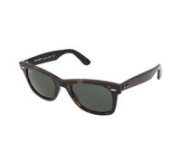 Ray-Ban Sunglasses Wayfarer 2140 902 Tortoise Green G-15 Large 54mm