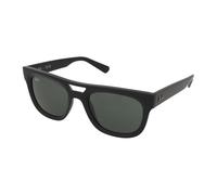 Ray - Ban Unisex Ray - Ban RB4426 PHIL 667771 Sunglasses Injected Black Green Squared Normal