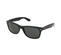 Ray - Ban Unisex RB2132 NEW WAYFARER 901 Sunglasses Nylon Black Green G15 Squared Normal