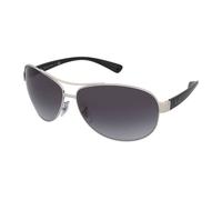 Ray - Ban RB3386 RB3386 003/8G Man Sunglasses Metal Silver Grey Pilot Normal Shaded